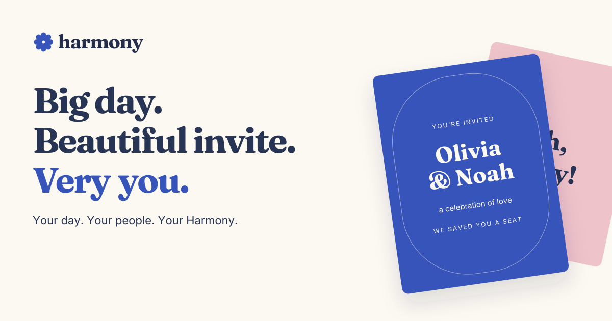 I built Harmony, super simple event pages with RSVP tracking